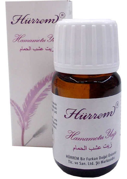 Hamam Otu Yağı 20 ml