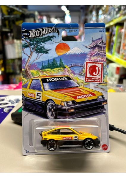 Hw J-Imports Honda Cr-X 1985 HWR57