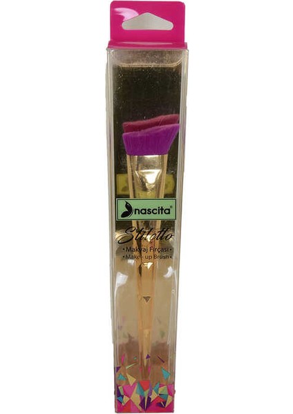 Profesyonel Stiletto Açılı Kontür Makyaj Fırçası - 244 Angled Contour Brush