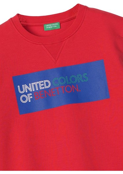 Unıted Colors Of Benetton Erkek Çocuk Sweatshirt BNT-B21350