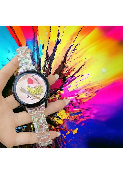 22 mm Universal Reçine Kordon Hologram