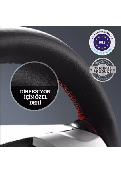 Dikmeli Deri Direksiyon Kılıfı fiyatları