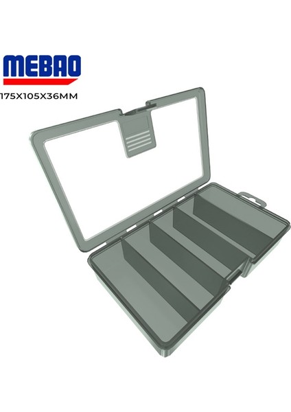 5 Bölmeli Gri Şeffaf Organizer L 175*105*36MM MBLB1017GRY