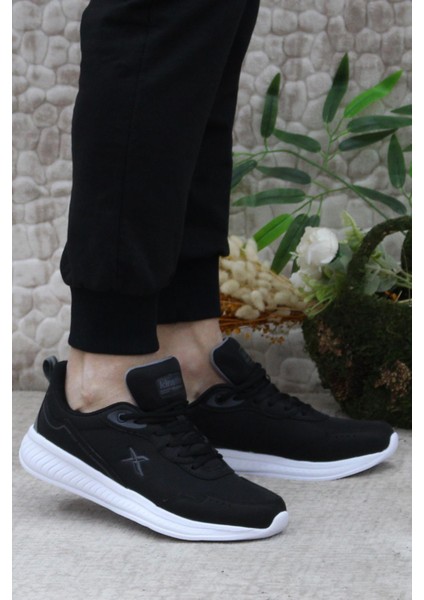 Nancy Tx 4fx Siyah Beyaz Rahat Unisex Sneaker Ayakkabı