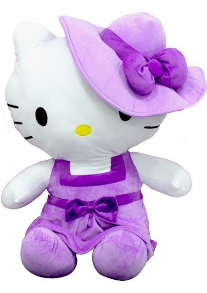 Peluş Hello Kitty Elbiseli Şapkalı 36 cm