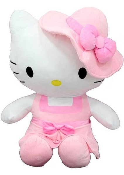 Peluş Hello Kitty Elbiseli Şapkalı 36 cm