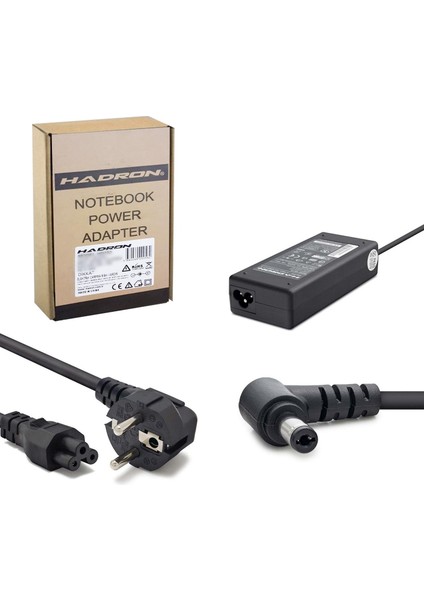 Asus Toshiba Casper Lenovo Uyumlu Notebook Adaptör 19V 4.74A 5.5x2.5 90W