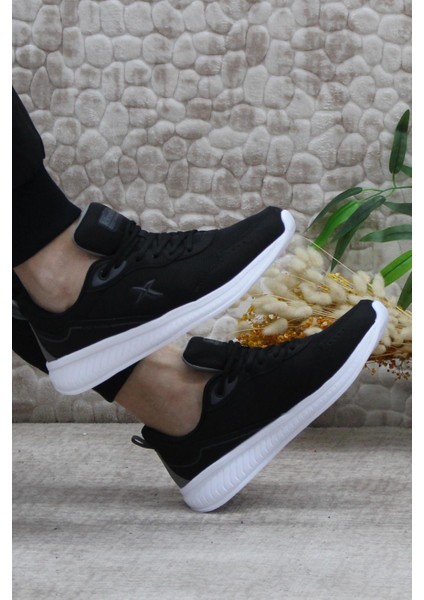 Nancy Tx 4fx Siyah Beyaz Rahat Unisex Sneaker Ayakkabı indirimleri
