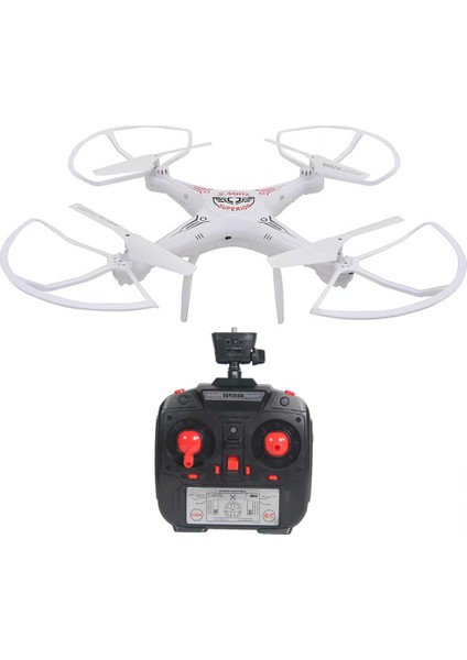 F661 Drone 6 Kanal Kumandalı Wi-Fi Kameralı Quad Copter