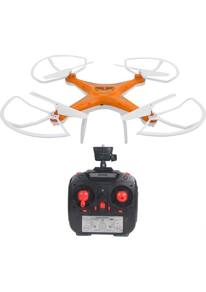 F661 Drone 6 Kanal Kumandalı Wi-Fi Kameralı Quad Copter