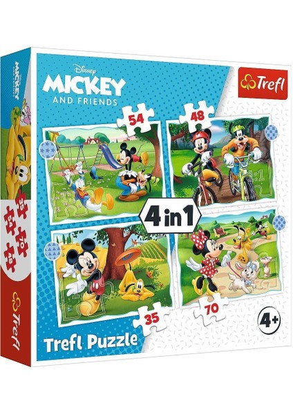 Angel Of Life  PUZZLE-34604 Disney 4ın1 Puzzle