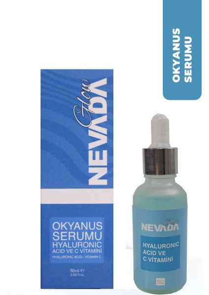 Okyanus Serumu - Yüz Bakım Serumu Hyaluronic Asit Ve C Vitamini 30 ml