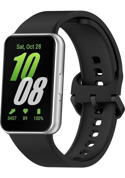 Samsung Galaxy Fit 3 SM-R390 Kordon Spor Silikon Kordon Mix (Fit 2 Uyumlu Değildir)