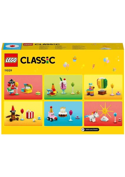 11029 LEGO Classic Yaratıcı Parti Kutusu 900 Parça +5 Yaş