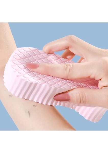 2 Adet Ölü Deri Temizleyici Sihirli Banyo Lifi Peeling Bez Vucüt Duş Süngeri Masaj modelleri