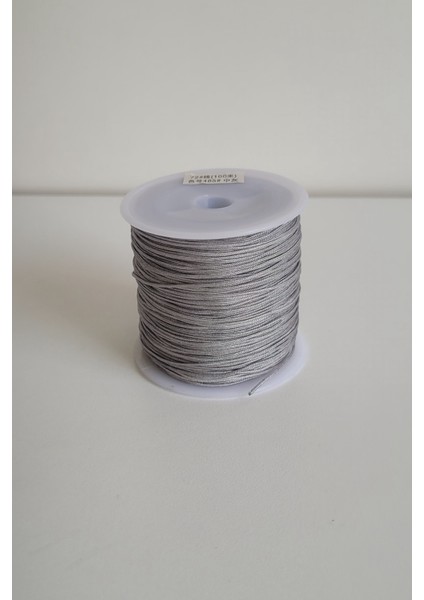 Paraşüt Ipi 0,8 mm - 100 Metre (1 Makara) - Gri Renk