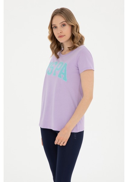 GEAN24 Kadın T-Shirt 1804839 Lila