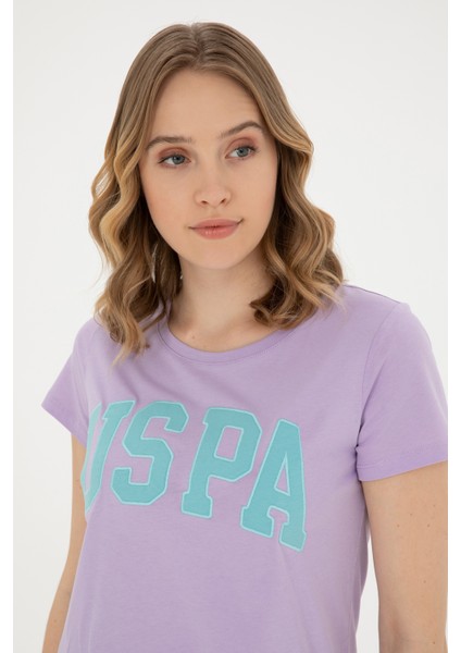 GEAN24 Kadın T-Shirt 1804839 Lila modelleri