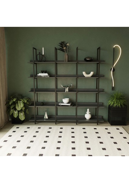 Loft Kitaplık Antrasit