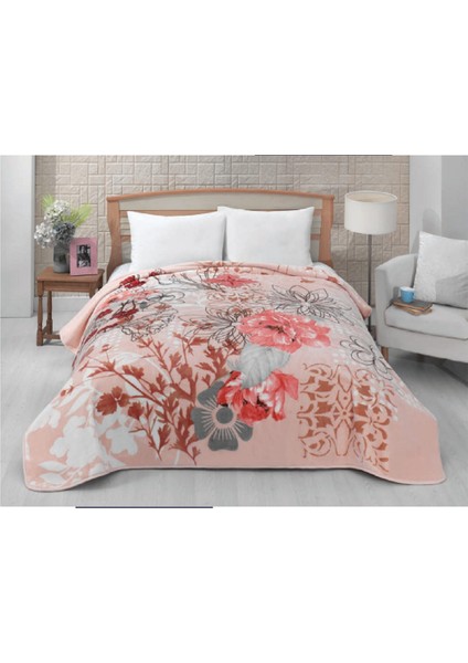 Lacasa Lüks Vizon Battal Boy 1092 Pudra Battaniye Hem Battaniye Hem Yatak Örtüsü fiyatları