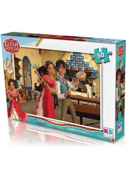 ELN709 Disney Elena 50 Parça Puzzle -Ks