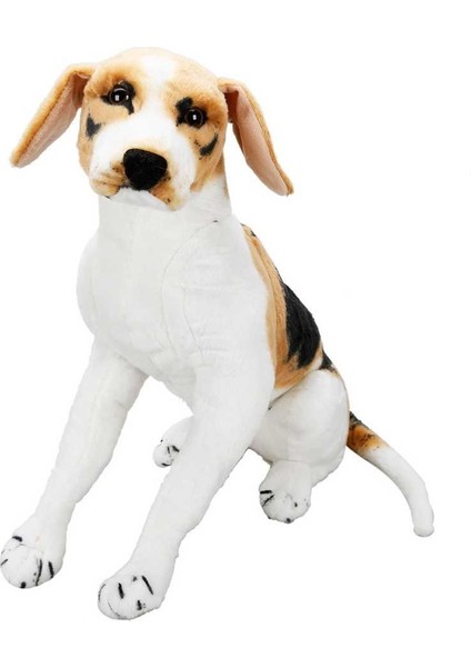 01409 Oturan Beagle Köpek Peluş 68 cm