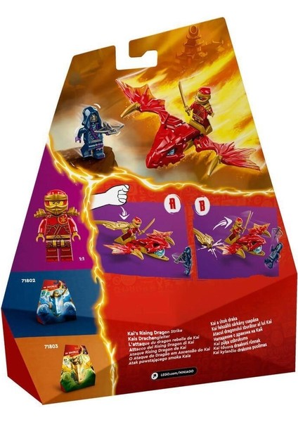 71801 LEGO Nınjago Kai'nin Yükselen Ejderha Vuruşu 24 Parça +6 Yaş