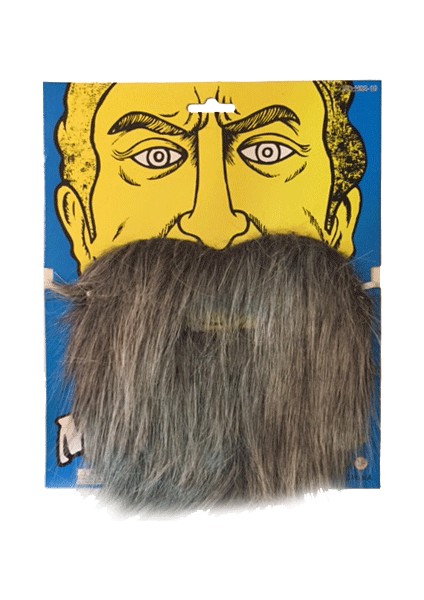 Parti Aksesuar Kırçıllı Korsan Sakalı Gri Renk Takma Sakal fiyatları