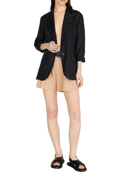 Regular Fit Siyah Kadın Ceket 2AGHLW019 fiyatları