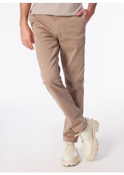 Normal Bel Normal Paça Vizon Erkek Chino Pantolon SPBF4SM-PNT5018