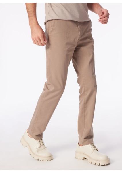 Normal Bel Normal Paça Vizon Erkek Chino Pantolon SPBF4SM-PNT5018