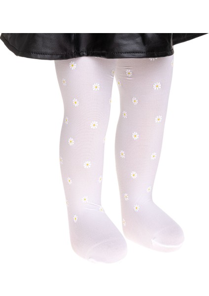 Bolero Çiçekli Mus Külotlu Çorap Kız Bebek