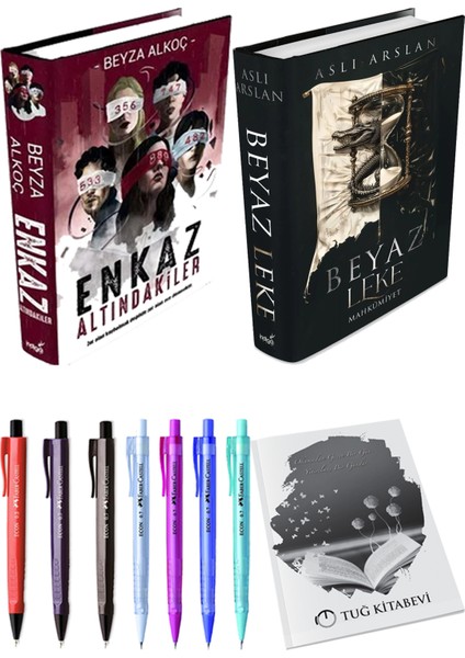 Beyaz Leke Mahkumiyet - Enkaz Altındakiler 1 - 2 Kitap