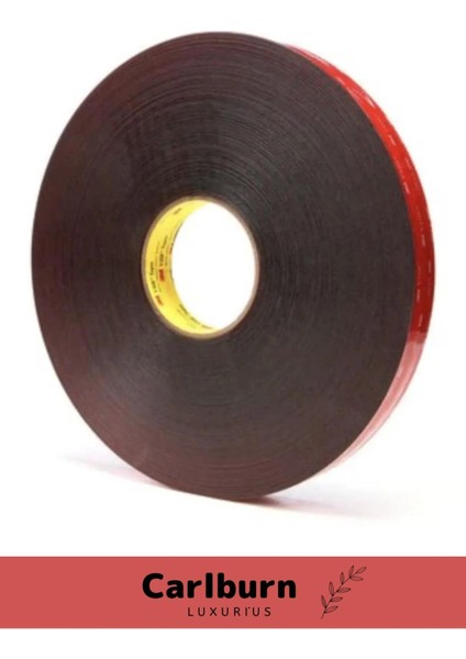 Özel Üretim Güçlü Iz Bırakmayan Çift Taraflı Akrilik Köpük Montaj Bandı 19MM x 2mt - 2 Adet