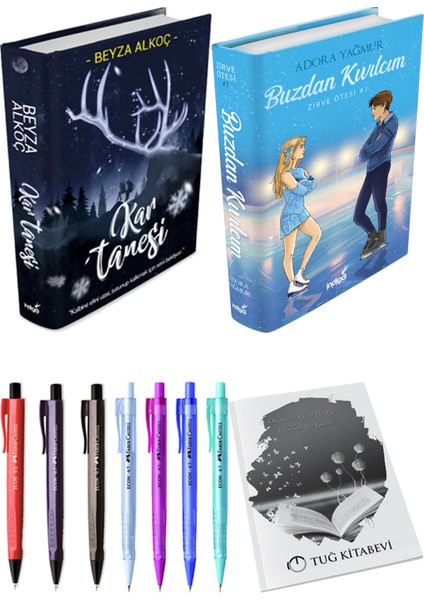 Buzdan Kıvılcım Adora Yağmur - Kar Tanesi - 2 Kitap