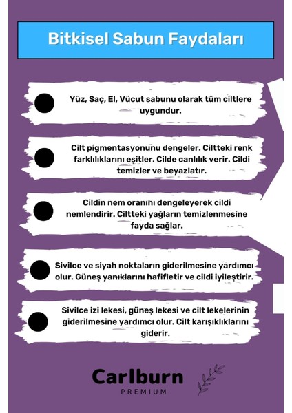 Özel Üretim Doğal Koku Yüz Cilt Beyazlatıcı Nemlendirici Lavanta Sabunu 3 Adet modelleri
