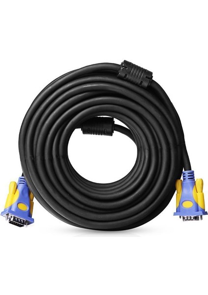 DK-CB-VGAL2000 20MT Ferrıt Core Emı/rfı Filtreli VGA Kablo