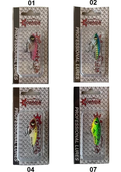 3661 Vertigal Metal Vibrasyon 4cm 7.5gr Suni Yem fiyatları