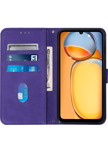 Xiaomi Redmi 13C 4g Için Kılıf Cüzdan Kapak Kredi Kartı Tutucu Pu Deri (Yurt Dışından) indirimleri