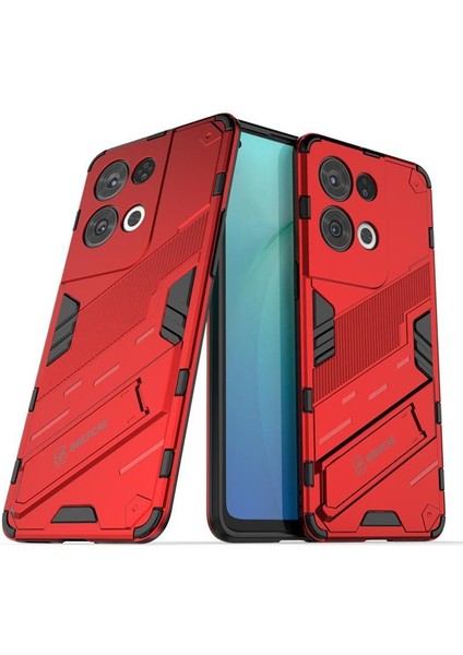 Oppo Oppo 8 Pro 5g Koruyucu Kapak Için Kılıf Kickstand Sağlam Askeri (Yurt Dışından)