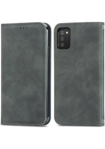 Samsung A03S Basit Iş Deri Kılıf Darbeye Cüzdan Flip (Yurt Dışından) fırsatları