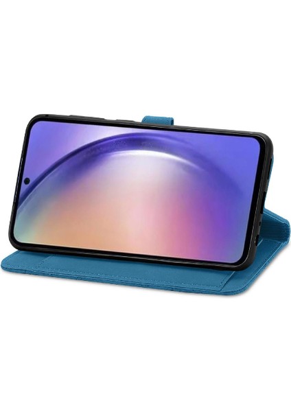 Samsung Galaxy Case 5g Cüzdan Flip Fermuar Tarzı Çok Renkli Yuvası (Yurt Dışından)