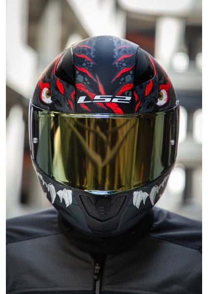 Rapıd 2 Kaıju Mat Siyah-Kırmızı-Beyaz Kask indirimleri