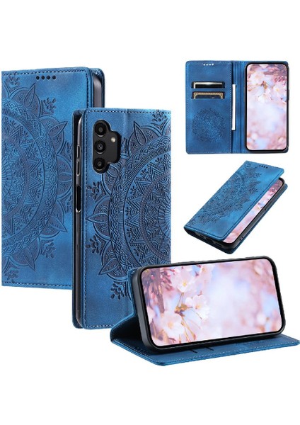 Samsung Galaxy A32 5g Pu Deri Yan Toka Darbeye Flip Case (Yurt Dışından)