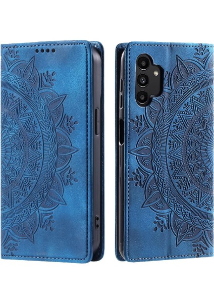 Samsung Galaxy A32 5g Pu Deri Yan Toka Darbeye Flip Case (Yurt Dışından)