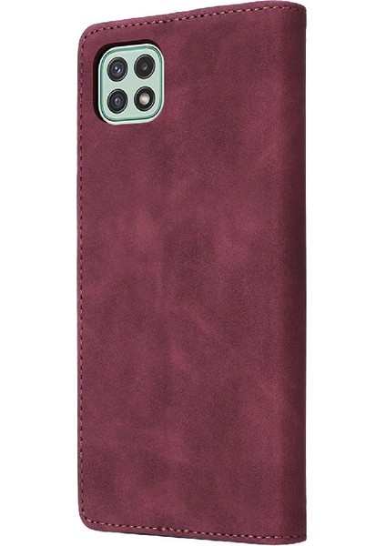 Samsung Galaxy A22 5g Deri Kılıf Için Flip Case Basit Iş Çevirme (Yurt Dışından) fırsatları