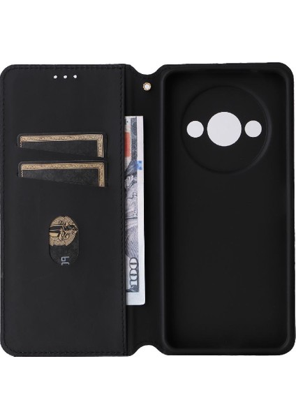 Xiaomi Redmi A3 Pu Deri 3D Desen Cüzdan Manyetik Kapatma (Yurt Dışından) modelleri