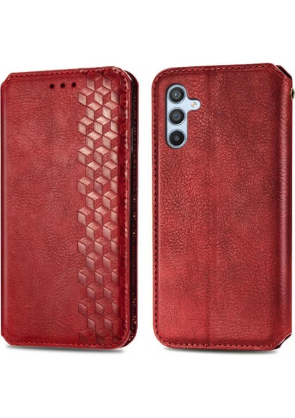 Samsung Galaxy A54 5g Için Kılıf Kapak Çevirin Moda Tasarımı Zarif Deri (Yurt Dışından)