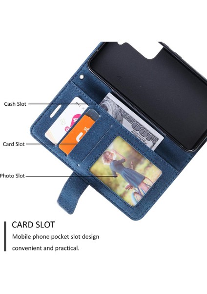 Samsung Galaxy S22 Pu Deri Darbeye Dayanıklı Kart Tutucu Kickstand (Yurt Dışından) modelleri