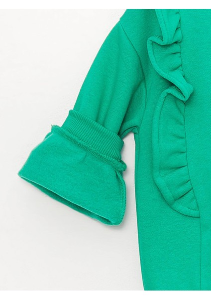 Lcw Baby Bisiklet Yaka Uzun Kollu Baskılı Kız Bebek Sweatshirt 2'li indirimleri